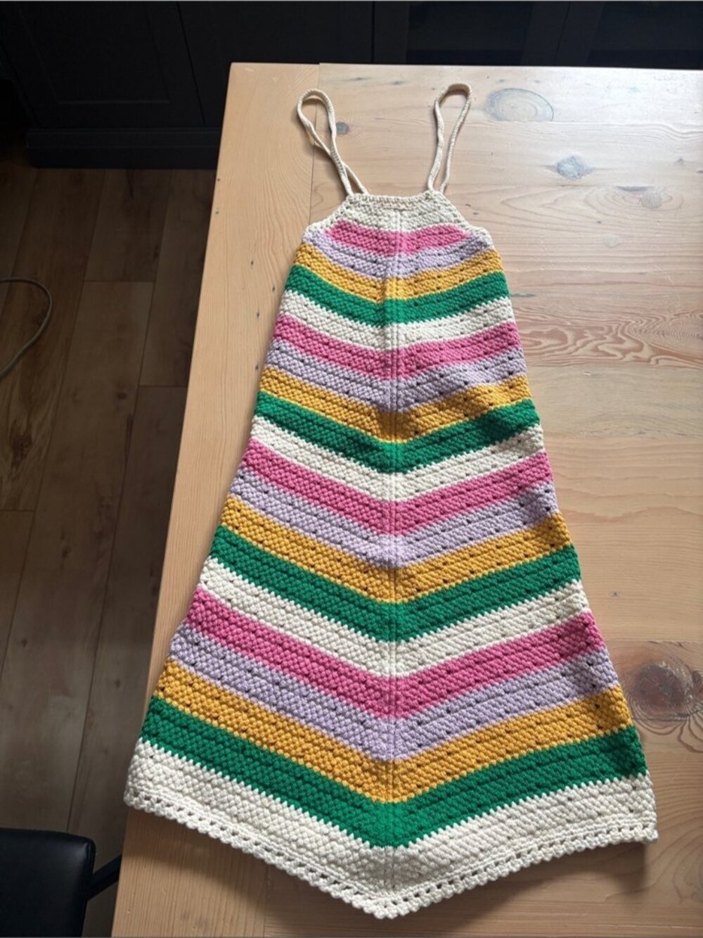 MAJE- Ramina Knit Stripe Dress - Picture 13 of 15